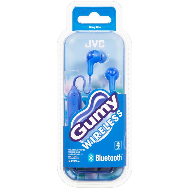 UTGÅTT
JVC Hörlur FX9BT Gumy In-Ear Trådlös Mic - Blå
