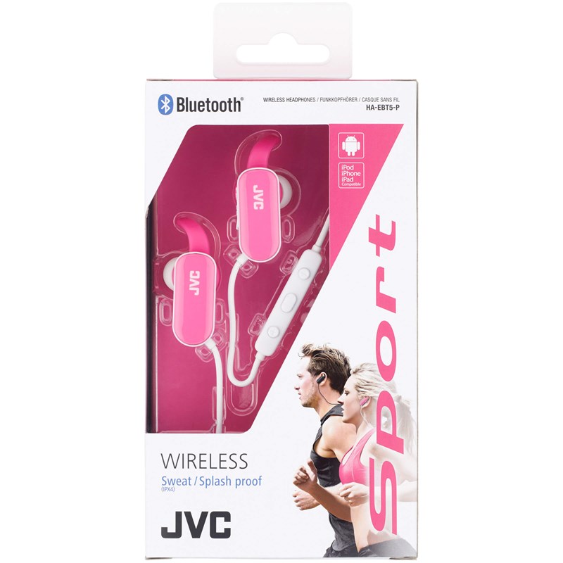 UTGÅTT
JVC Hörlur EBT5 Trådlös In-Ear - Rosa