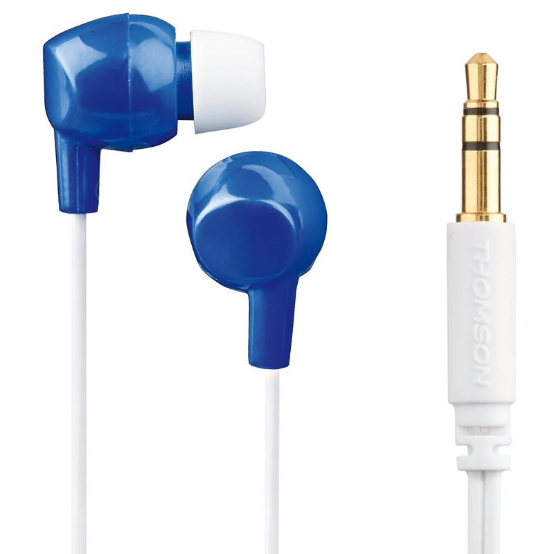 UTGÅTT
THOMSON Hörlurar In-Ear EAR3106BL Barn Max 85dB - Blå