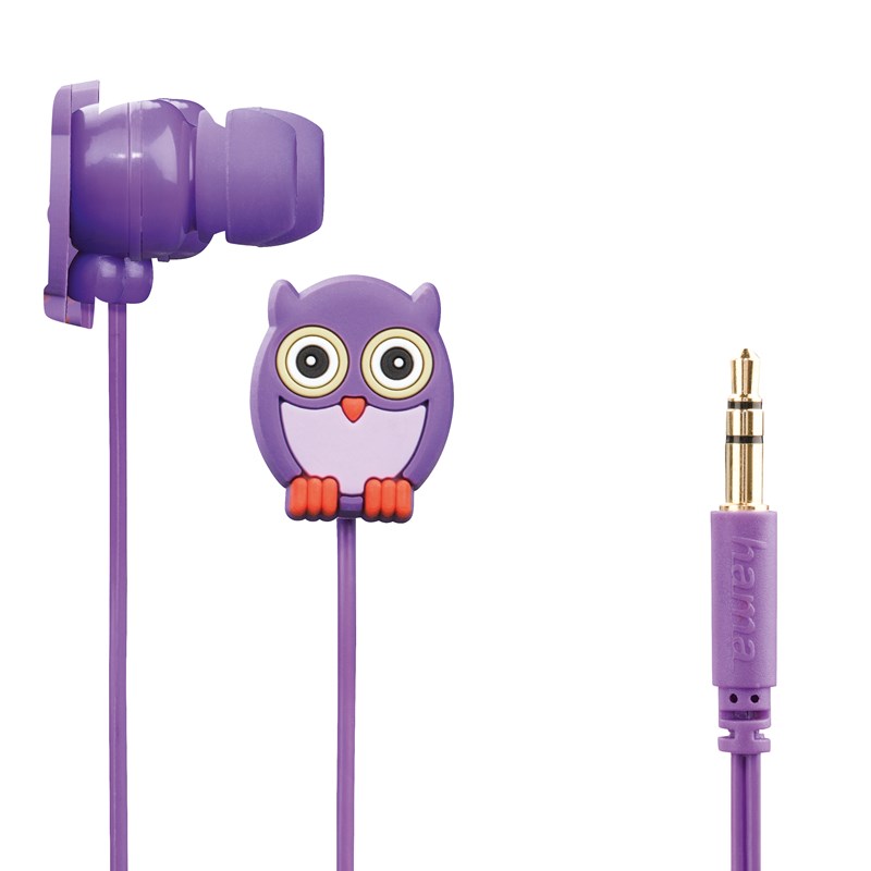 UTGÅTT
HAMA Hörlur Uggla In-ear Db Spärrad - Lila