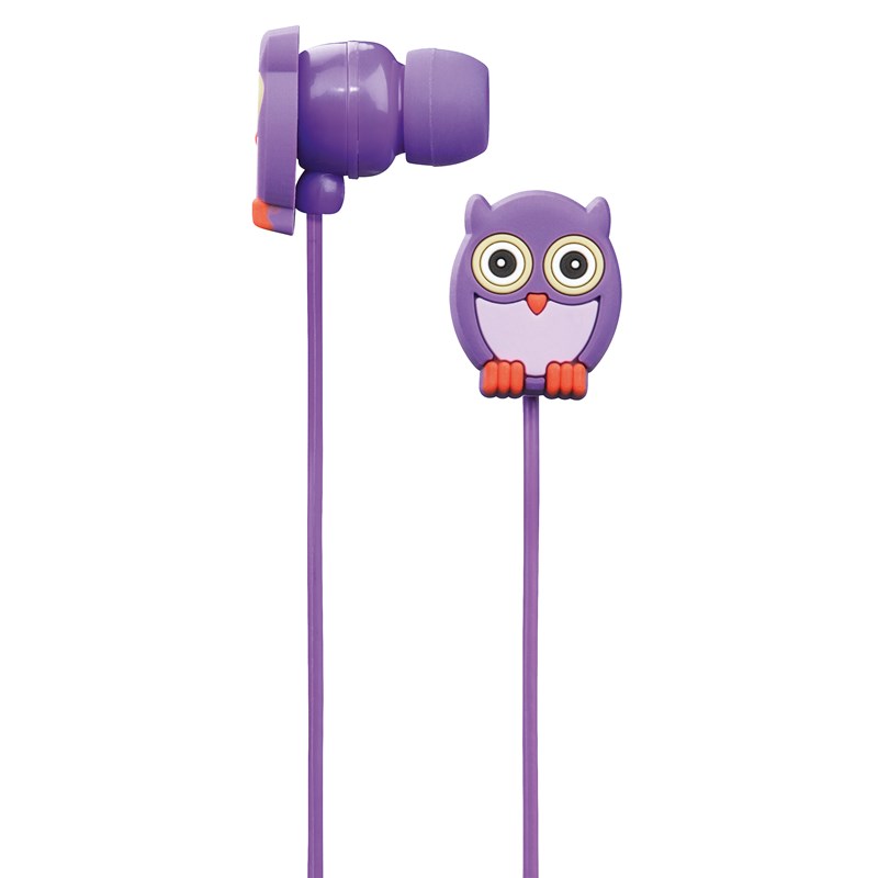 UTGÅTT
HAMA Hörlur Uggla In-ear Db Spärrad - Lila
