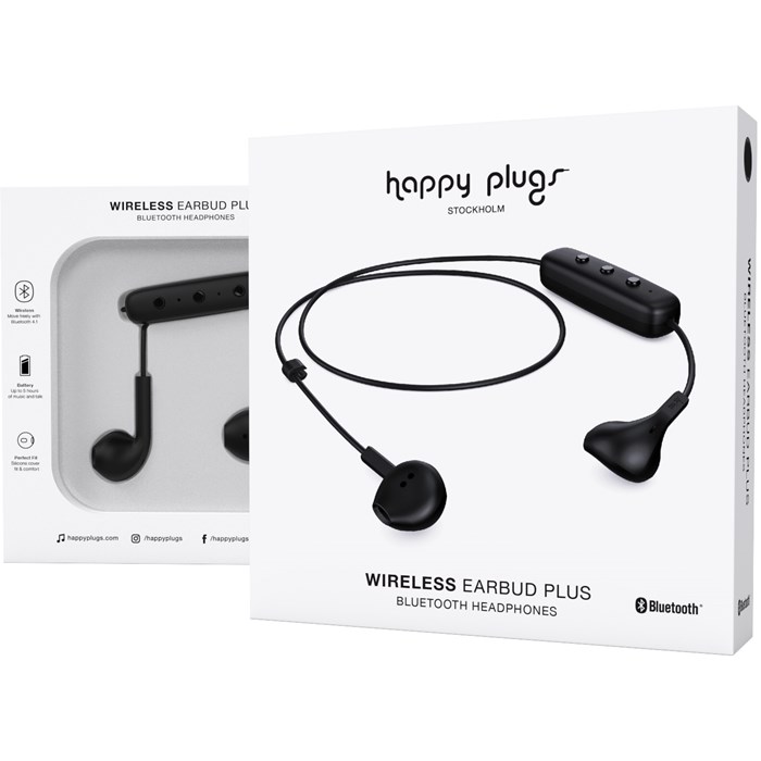 Happy Plugs
Happy Plugs Earbud Wireless Plus - Svart