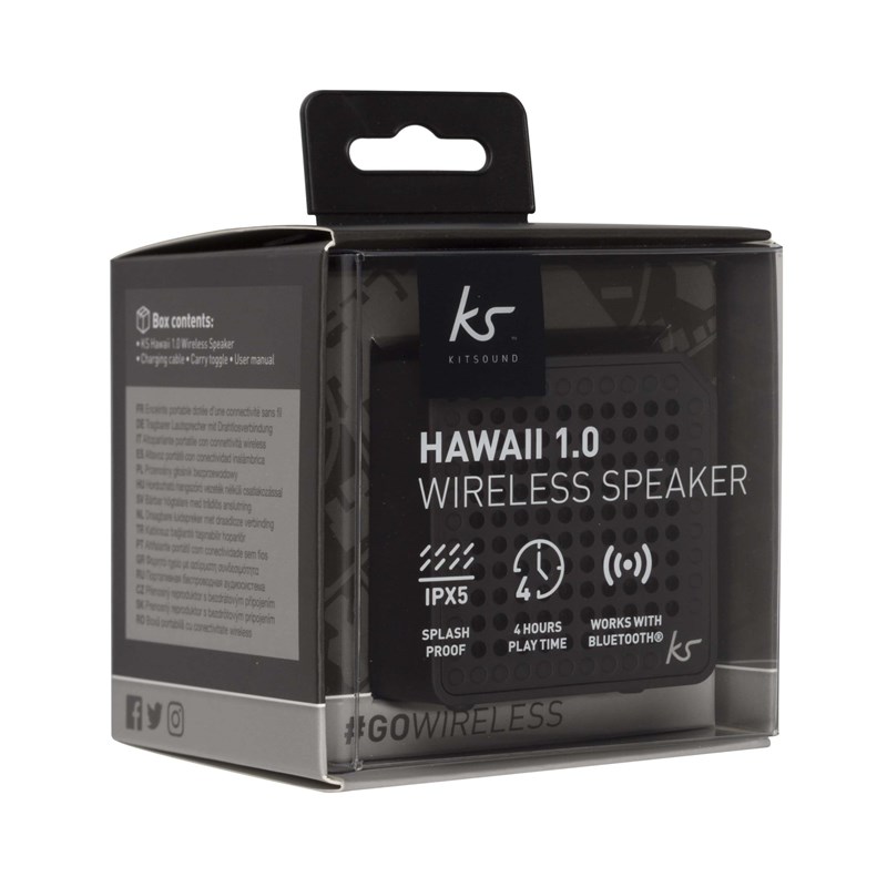 Kitsound
Kitsound Högtalare Hawaii 1.0 Trådlös - Svart