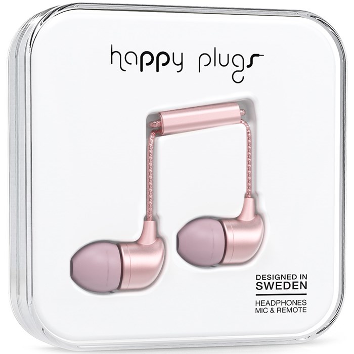 Happy Plugs
Happy Plugs In-Ear - Pink Gold