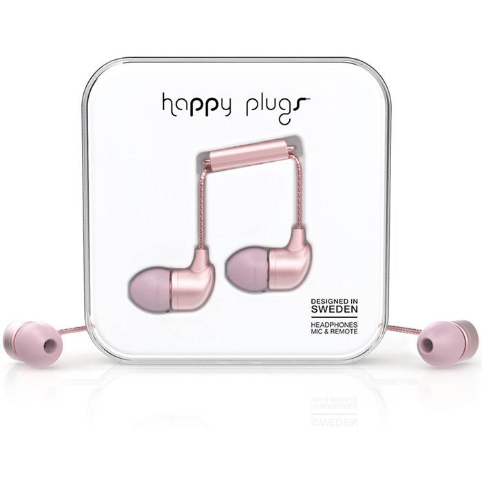 Happy Plugs
Happy Plugs In-Ear - Pink Gold