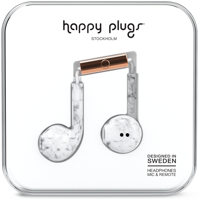 Happy Plugs
Happy Plugs Earbud Plus - White Marble