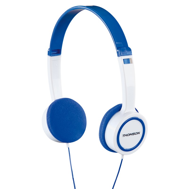 Thomson
THOMSON Hörlur HED1105 On-ear, Blå, För Barn, 85dB