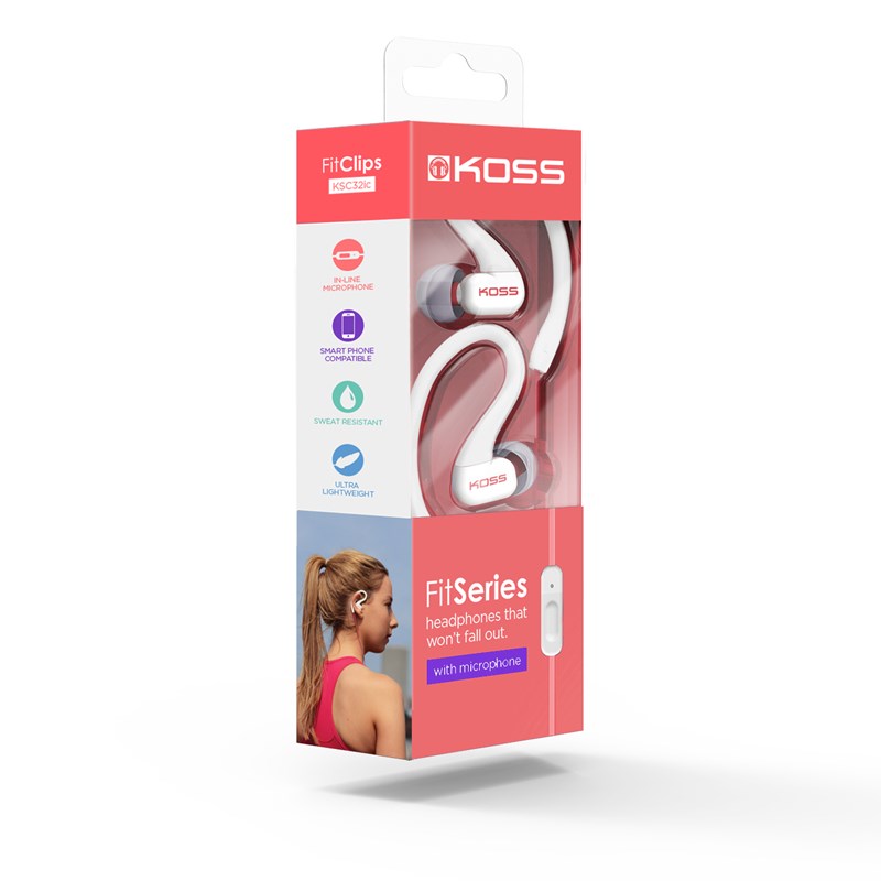 Koss
Koss Hörlur KSC32i In-Ear Mic - Coral