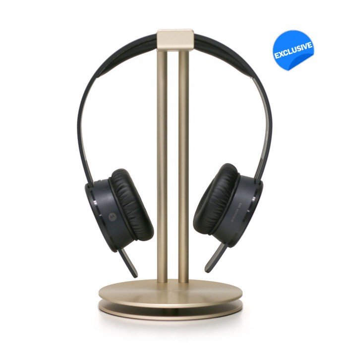 UTGÅTT
Just Mobile Headstand Aluminiumställ för headsets - Guld