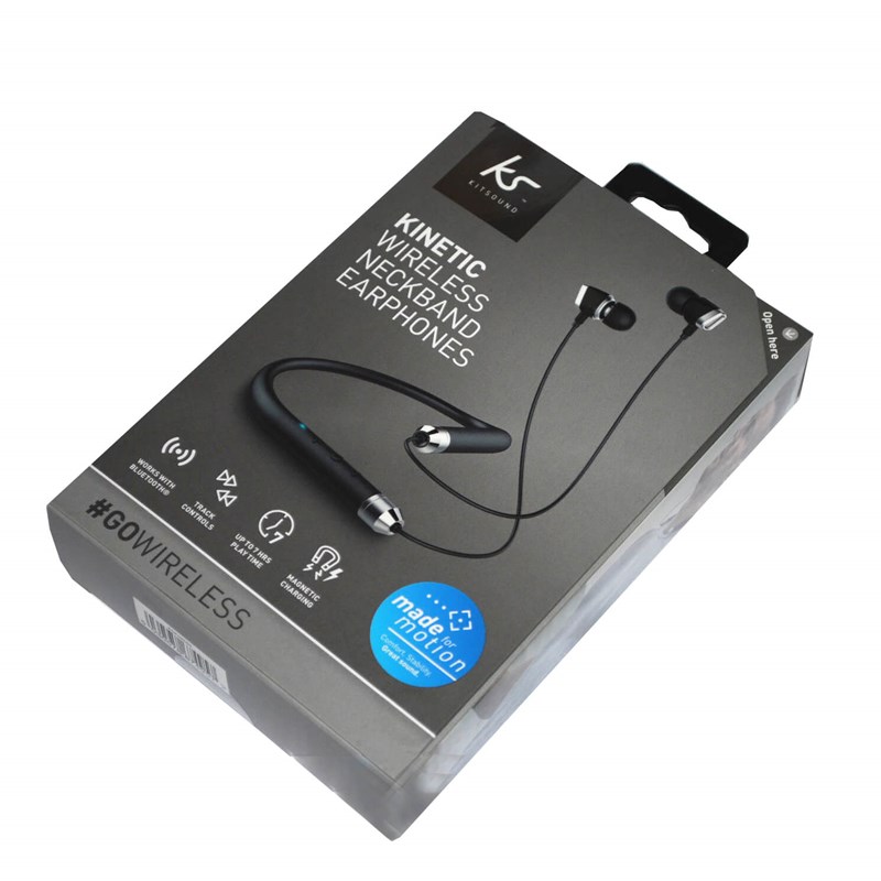 Kitsound
Kitsound Hörlur Kinetic Sport In-Ear Trådlösa - Svart