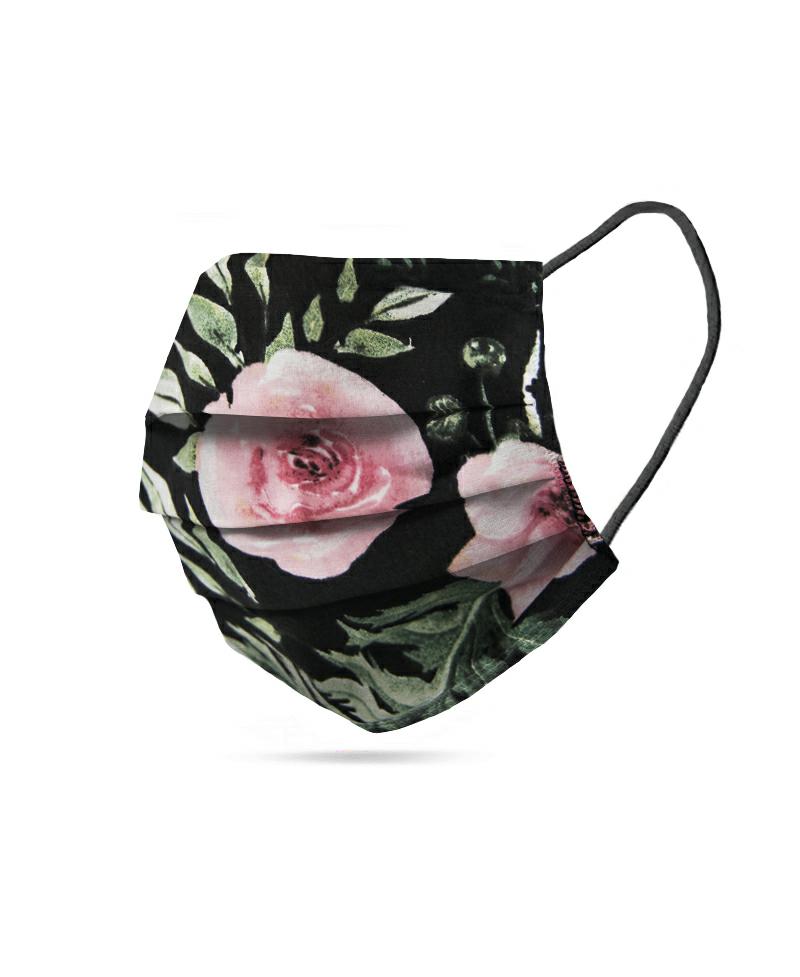 Tvättbart Munskydd Rosor 1-Pack