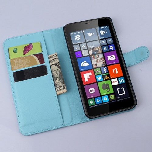 A-One Brand
Plånboksfodral till Microsoft Lumia 640 XL - Ljusblå