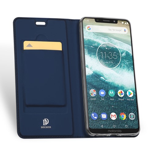 UTGÅTT
Dux Ducis Plånboksfodral till Motorola One - Blå