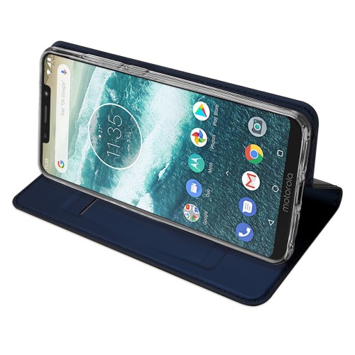 UTGÅTT
Dux Ducis Plånboksfodral till Motorola One - Blå