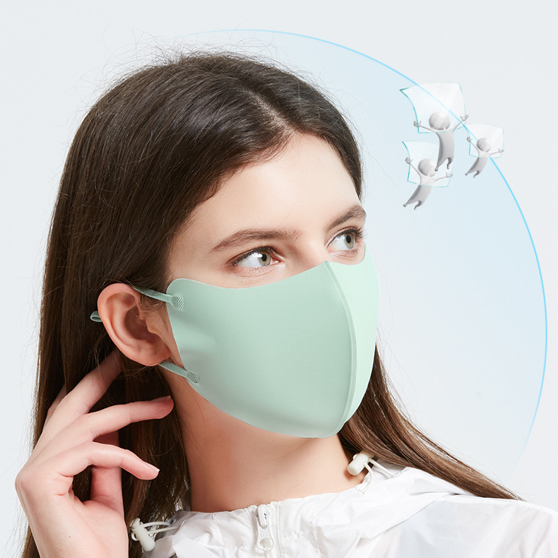 OEM - Tvättbar mask Munskydd Skyddsmask Grön