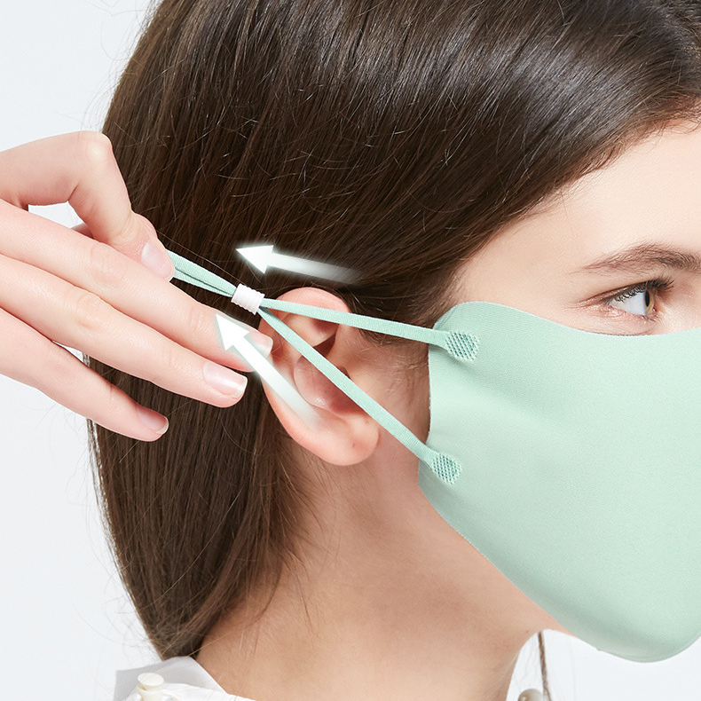 OEM - Tvättbar mask Munskydd Skyddsmask Grön