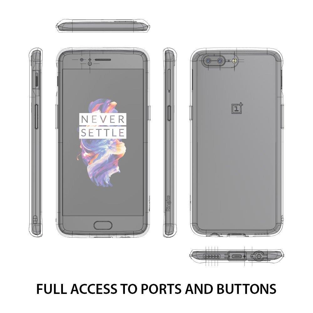 Rearth
Ringke Fusion Shock Absorption Skal till OnePlus 5 - Clear