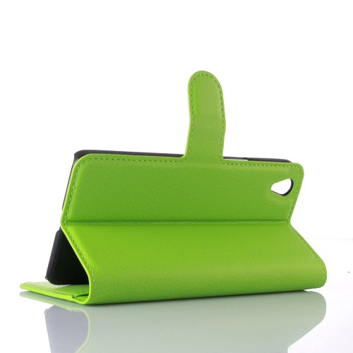 A-One Brand Lychee Plånboksfodral till OnePlus X - Grön 