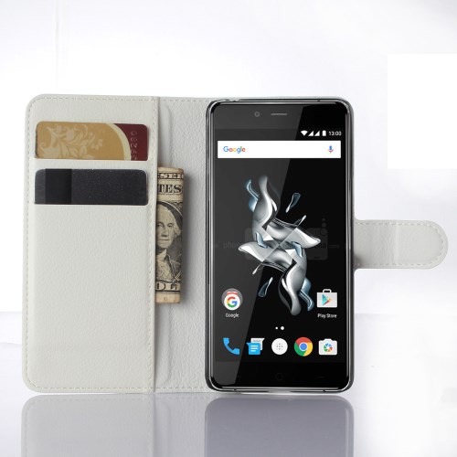 UTGÅTT - Lychee Plånboksfodral till OnePlus X - Vit