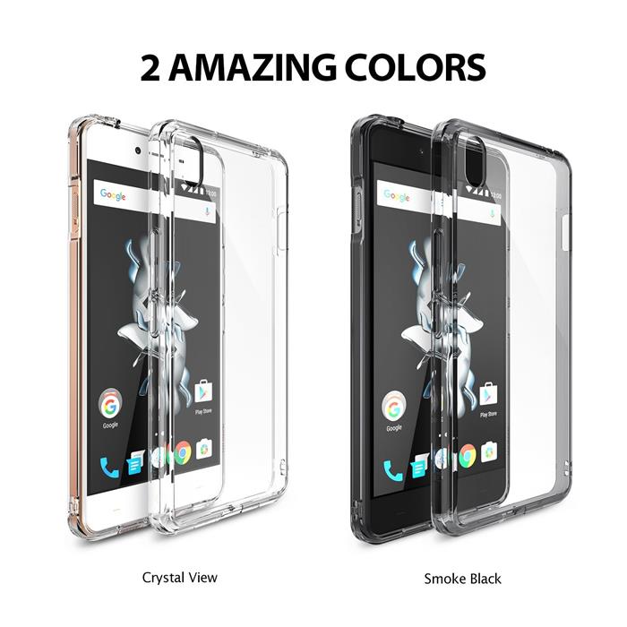 Rearth
Ringke Fusion Shock Absorption Skal till OnePlus X - Grå