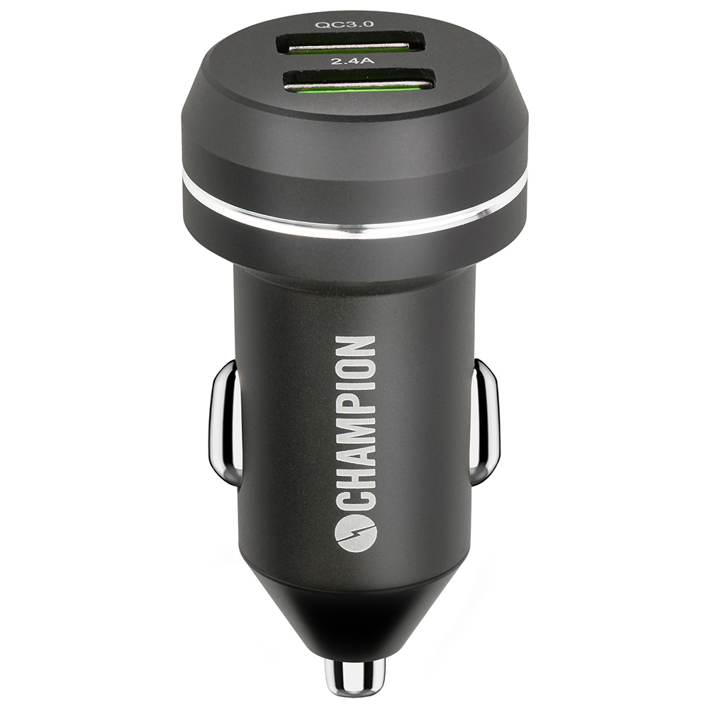 Champion
Champion USB Ladd. 12/24V Dual USB-A QC