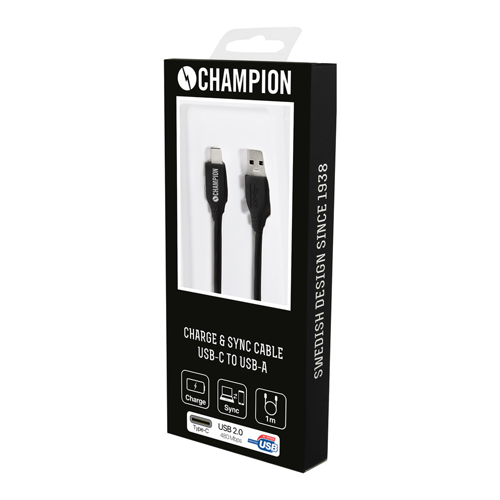 Champion Champion USB 2.0 C till A, 1m 