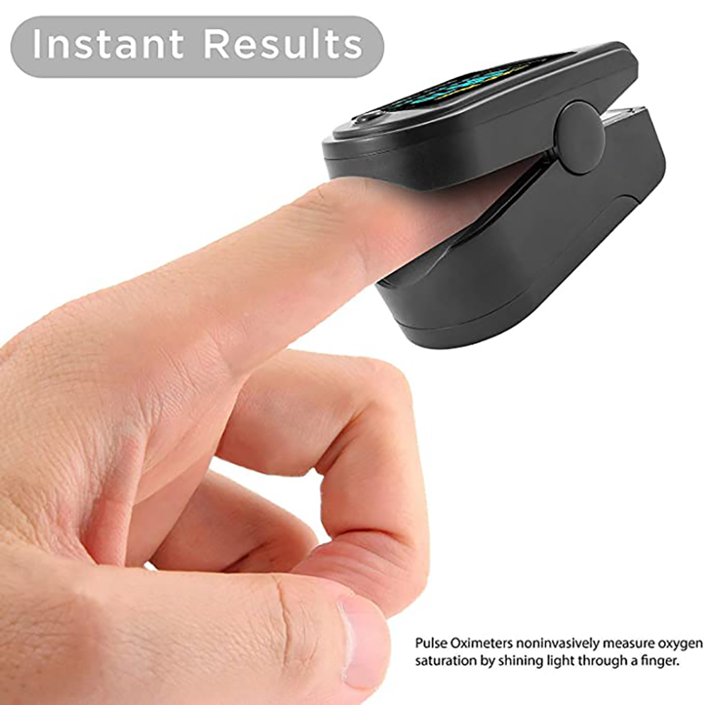 Oximeter / Pulsmätare som mäter puls och syresättning