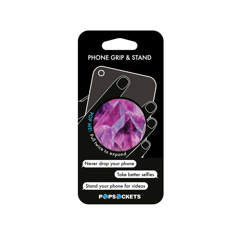 UTGÅTT
POPSOCKETS Amethyst Gloss Grip med Ställfunktion