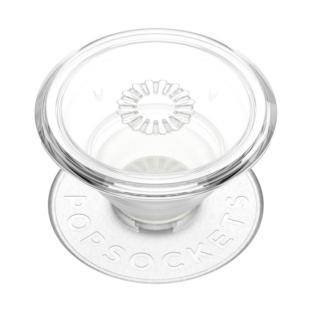 PopSockets - POPSOCKETS Clear Avtagbart Grip med Ställfunktion