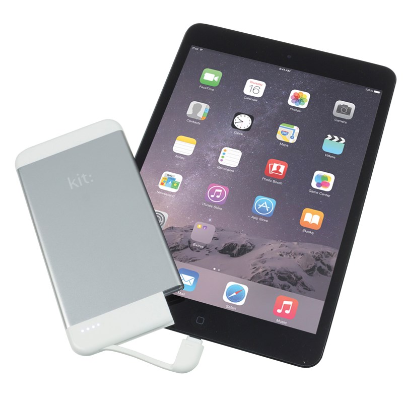 UTGÅTT
KIT Powerbank 4100mAh MFI Lightning 2,1A - Silver