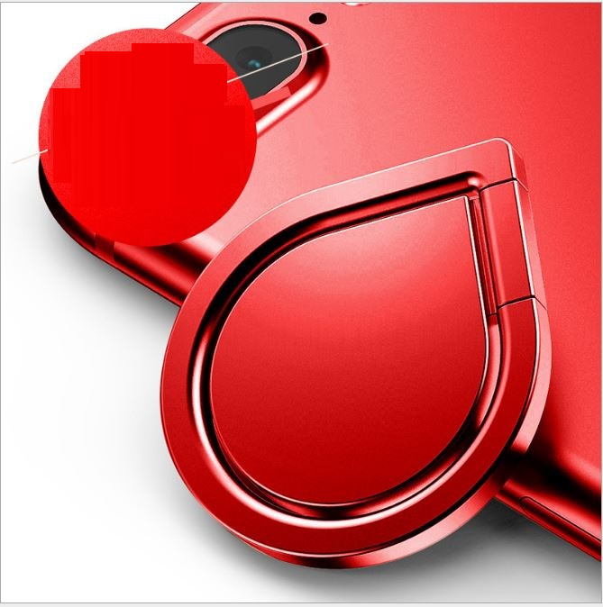 Water Drop Ringhållare till Mobiltelefon - Röd