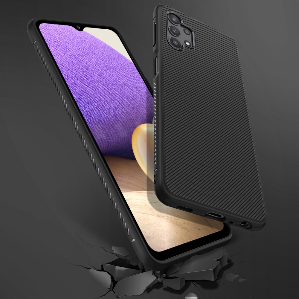 A-One Brand
Twill Texture Flexicase Skal till Galaxy A32 5G - Svart