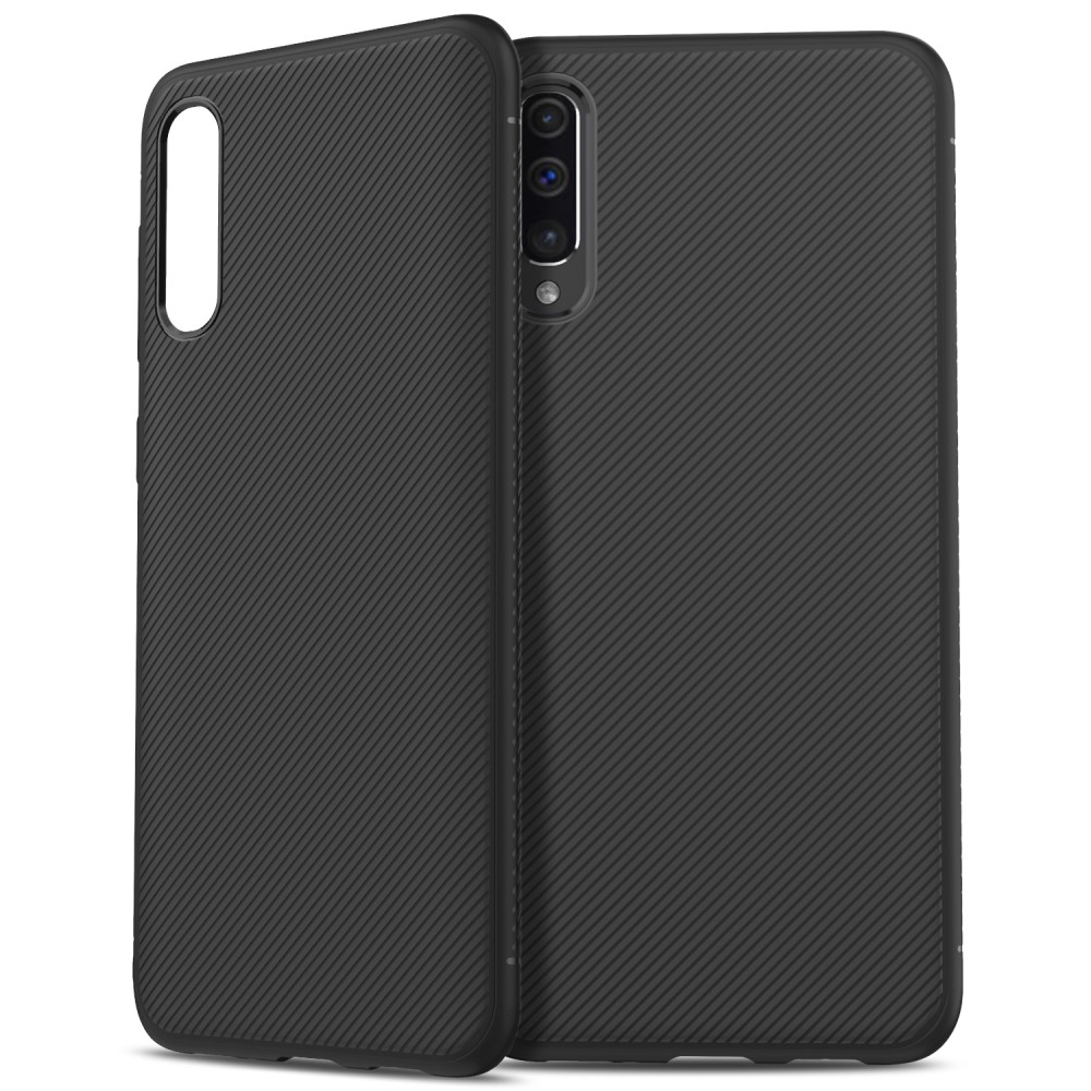 OEM
Twill Texture Flexicase Skal till Samsung Galaxy A50 - Svart