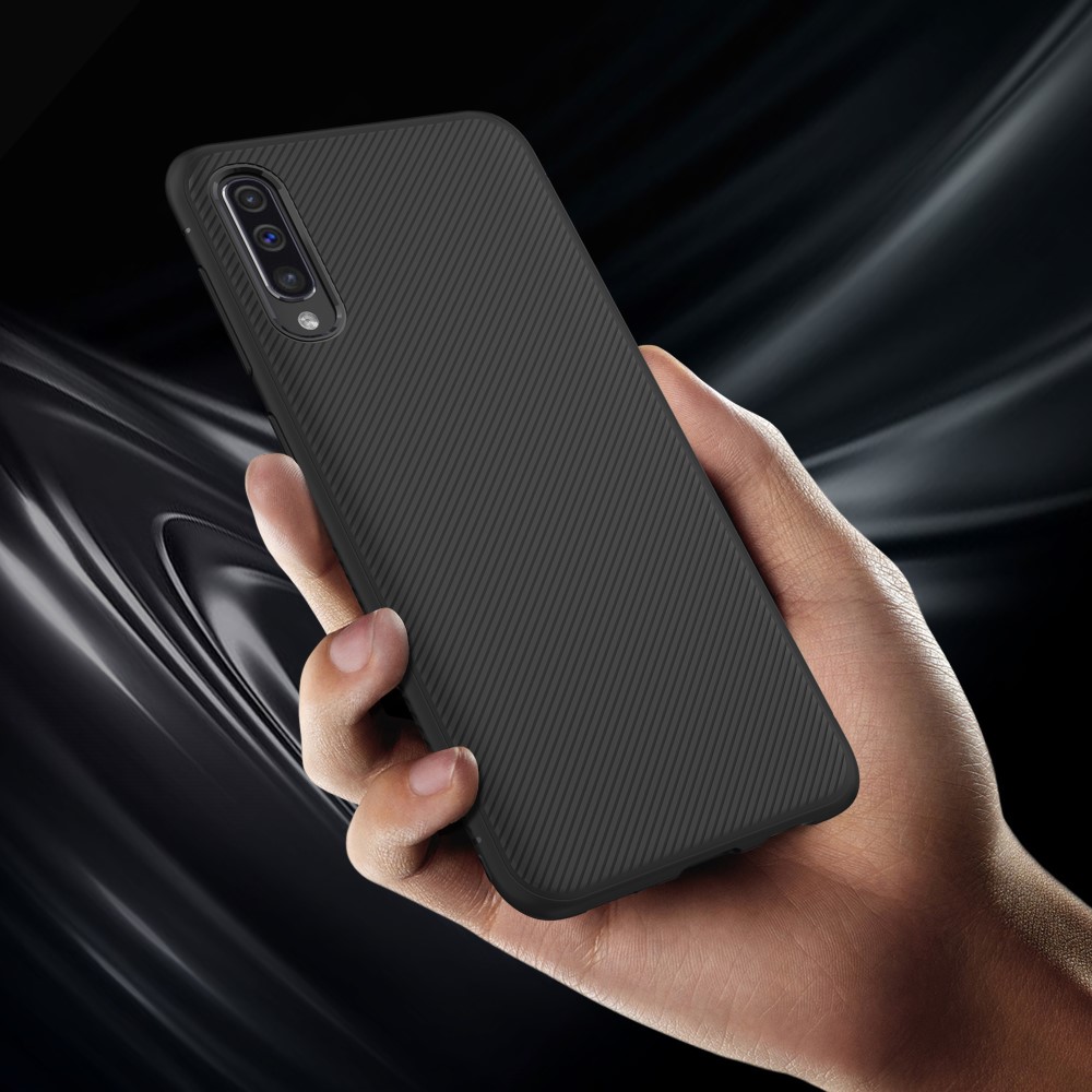 OEM
Twill Texture Flexicase Skal till Samsung Galaxy A50 - Svart