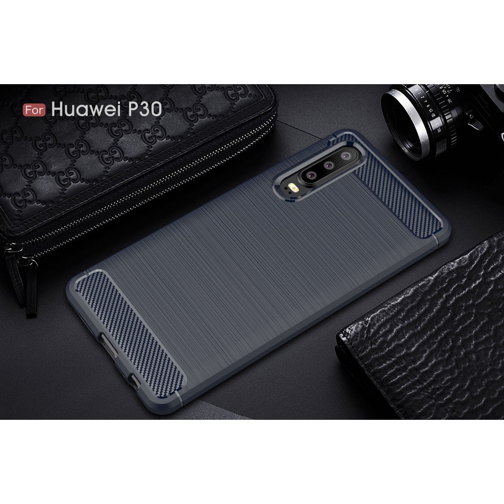 A-One Brand
Carbon Brushed Mobilskal till Huawei P30 - Blå