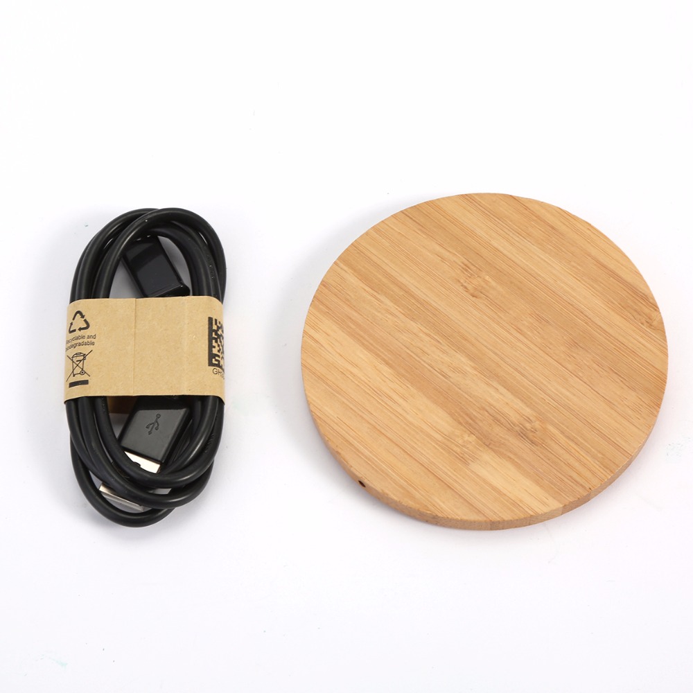 A-One Brand
Wooden QI Trådlös Laddare - Circle