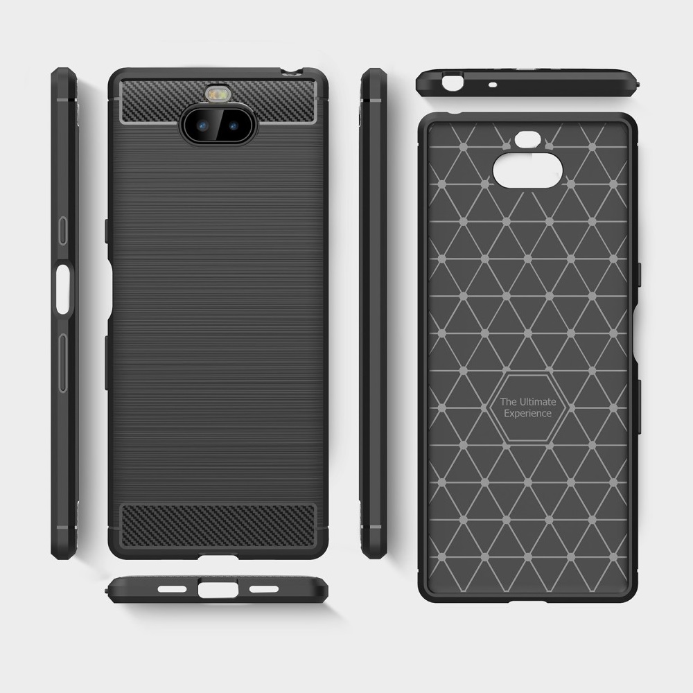 A-One Brand
Carbon Brushed Mobilskal till Sony Xperia 10 - Svart
