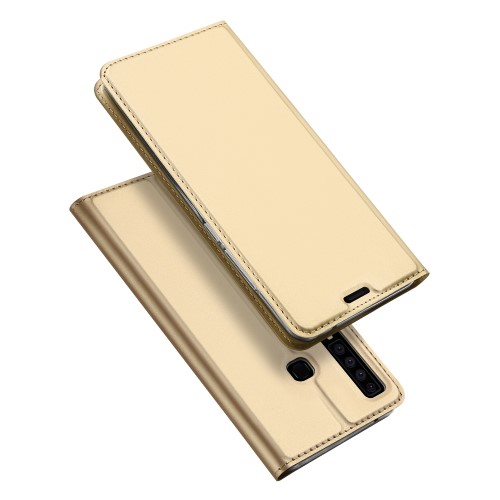 Dux Ducis - DUX DUCIS Plånboksfodral till Samsung Galaxy A9 (2018) - Gold