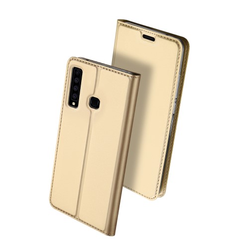 Dux Ducis - DUX DUCIS Plånboksfodral till Samsung Galaxy A9 (2018) - Gold