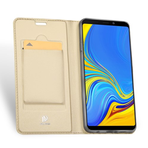Dux Ducis - DUX DUCIS Plånboksfodral till Samsung Galaxy A9 (2018) - Gold