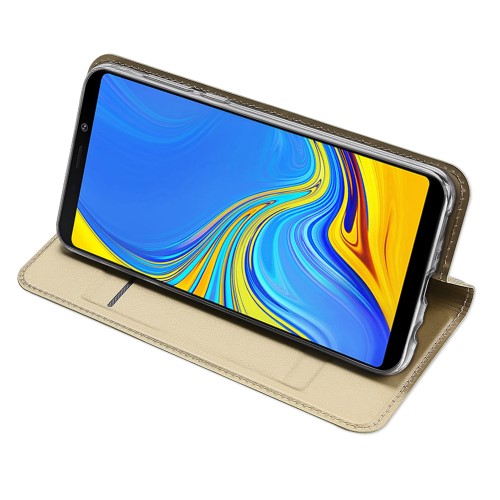 Dux Ducis - DUX DUCIS Plånboksfodral till Samsung Galaxy A9 (2018) - Gold