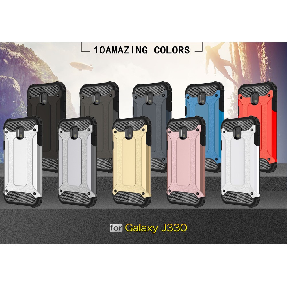 OEM
Hybrid Armor Mobilskal till Samsung Galaxy J3 (2017) - Rose Gold