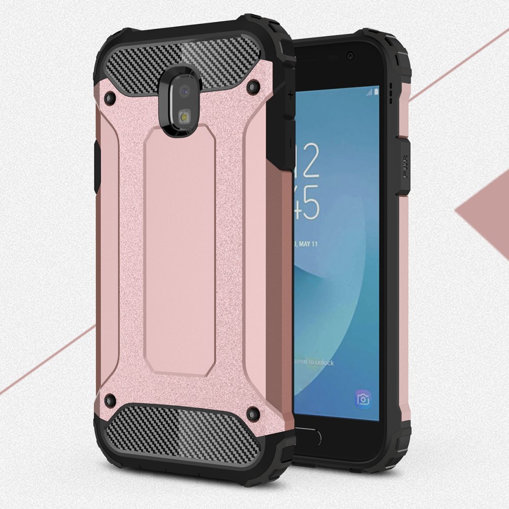 OEM
Hybrid Armor Mobilskal till Samsung Galaxy J3 (2017) - Rose Gold