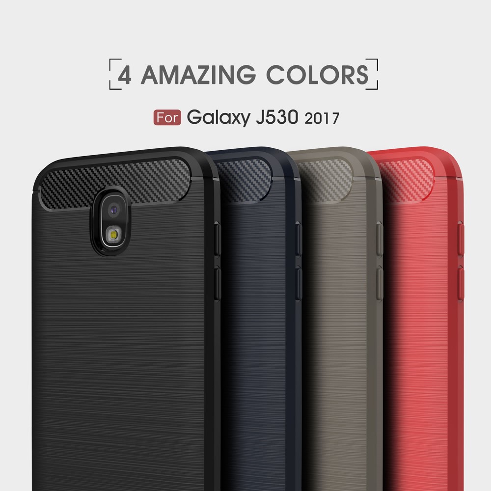 OEM
Carbon Brushed Skal till Samsung Galaxy J3 (2017) - Grå