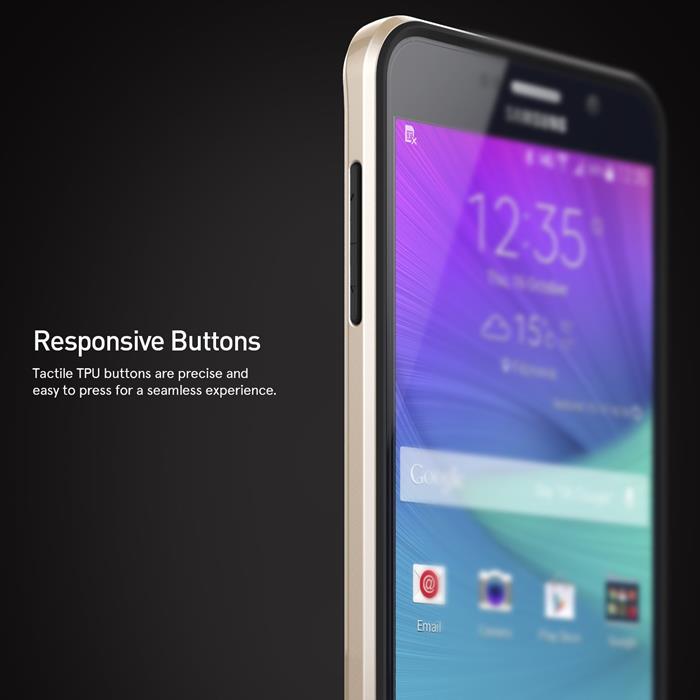 Caseology - Caseology Envoy Series Skal till Samsung Galaxy Note 5 - Svart