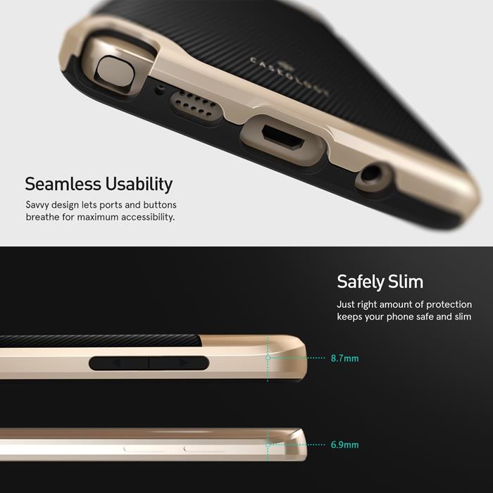 Caseology - Caseology Envoy Series Skal till Samsung Galaxy Note 5 - Svart