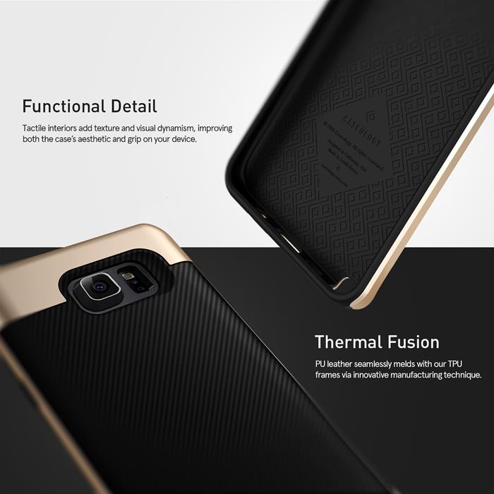 Caseology - Caseology Envoy Series Skal till Samsung Galaxy Note 5 - Svart