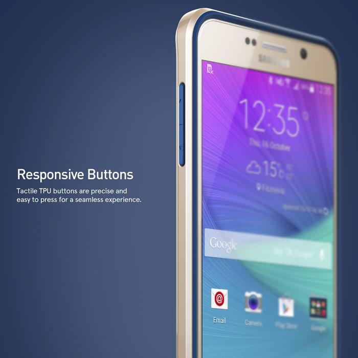 Caseology Caseology Envoy Series Skal till Samsung Galaxy Note 5 - Blå 