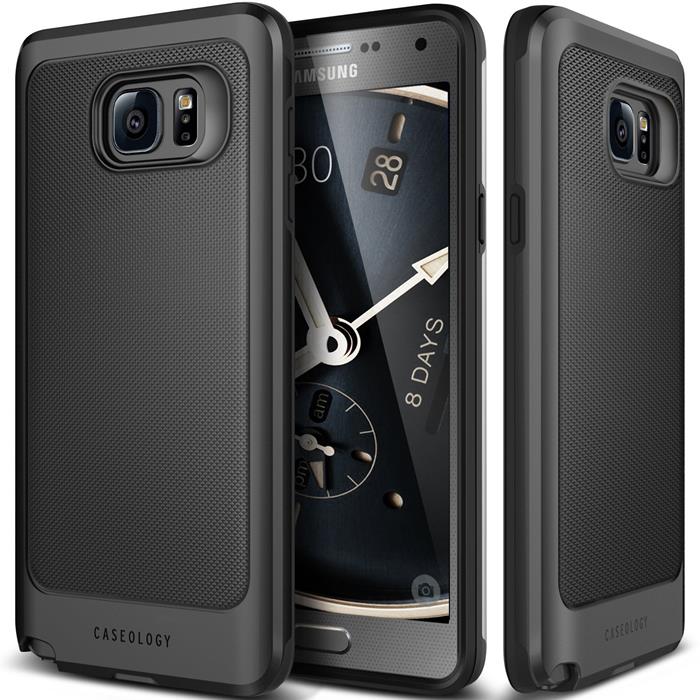Caseology - Caseology Vault Skal till Samsung Galaxy Note 5 - Svart