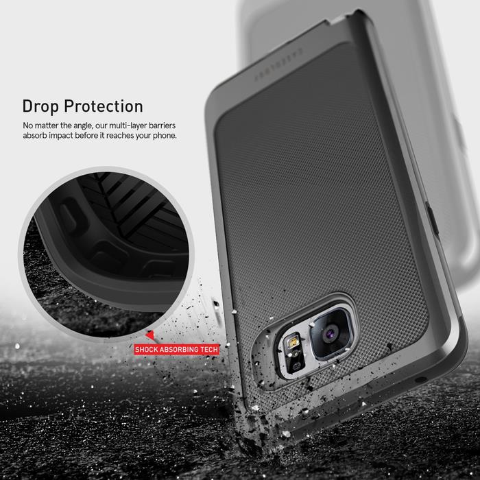 Caseology - Caseology Vault Skal till Samsung Galaxy Note 5 - Svart